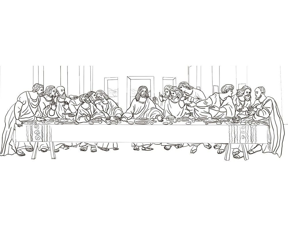 Мона Лиза черно белая