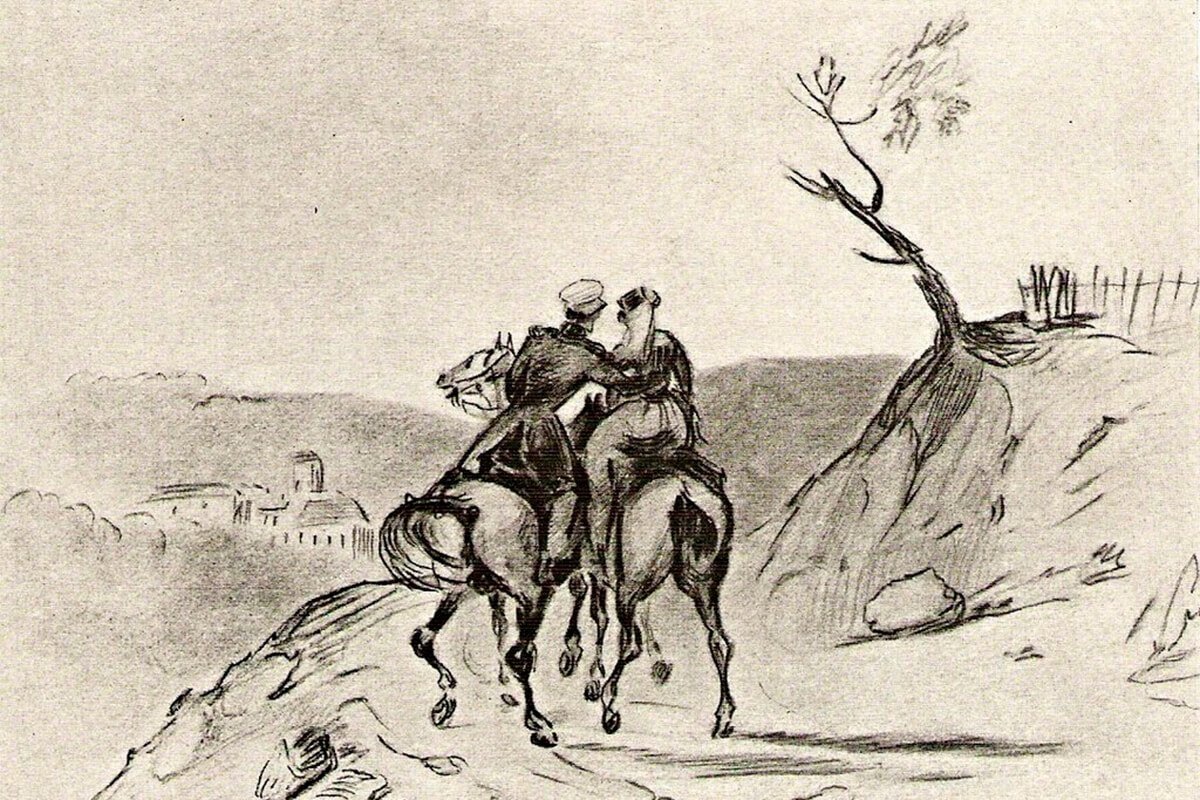 Кавказский пленник Лермонтов иллюстрации