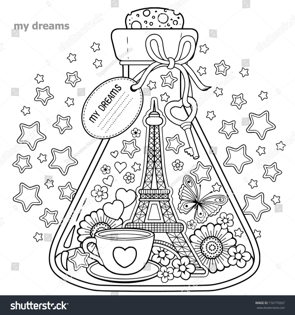 Карта Лондона раскраска