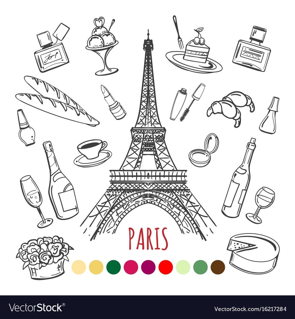 Символы Парижа и Франции