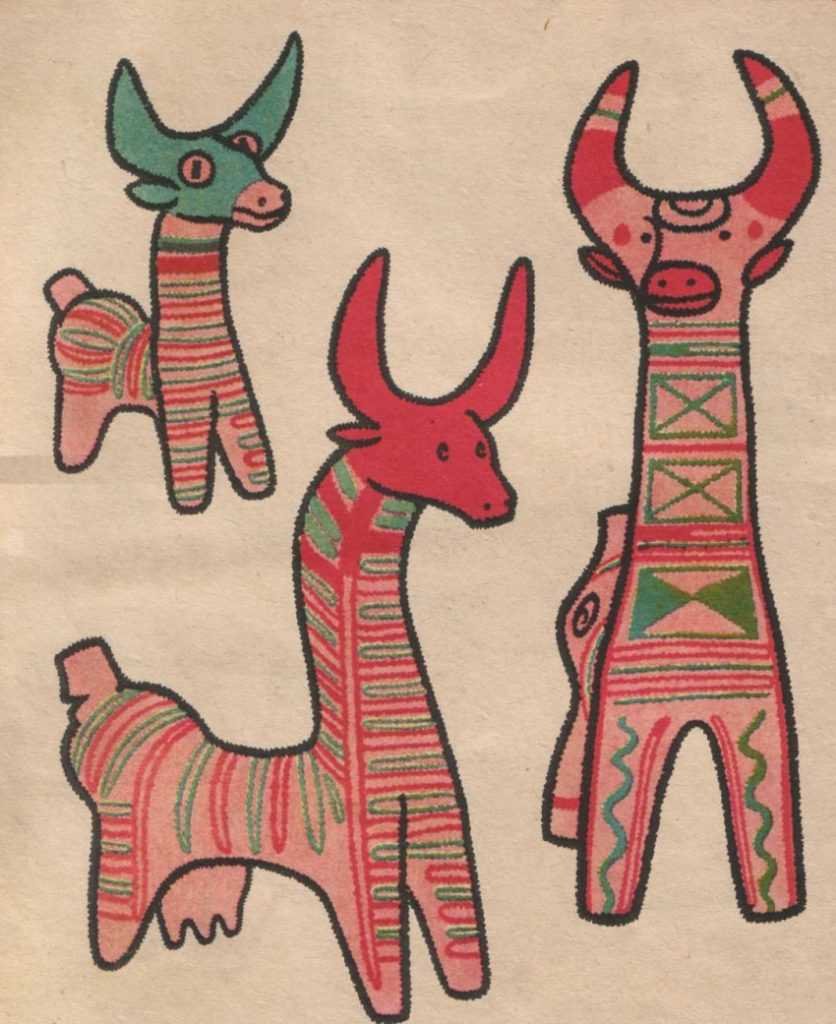 Каргопольская Абашевская и Филимоновская игрушки