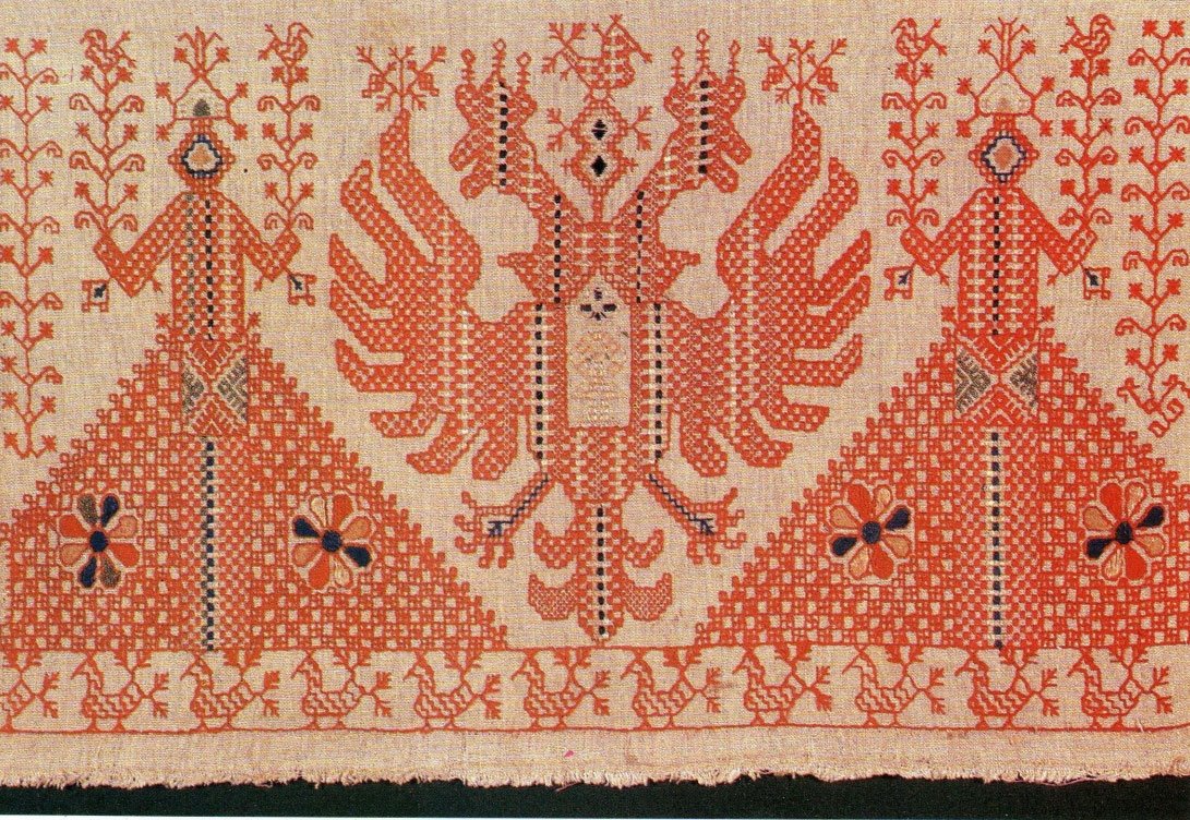 Каргопольская народная вышивка