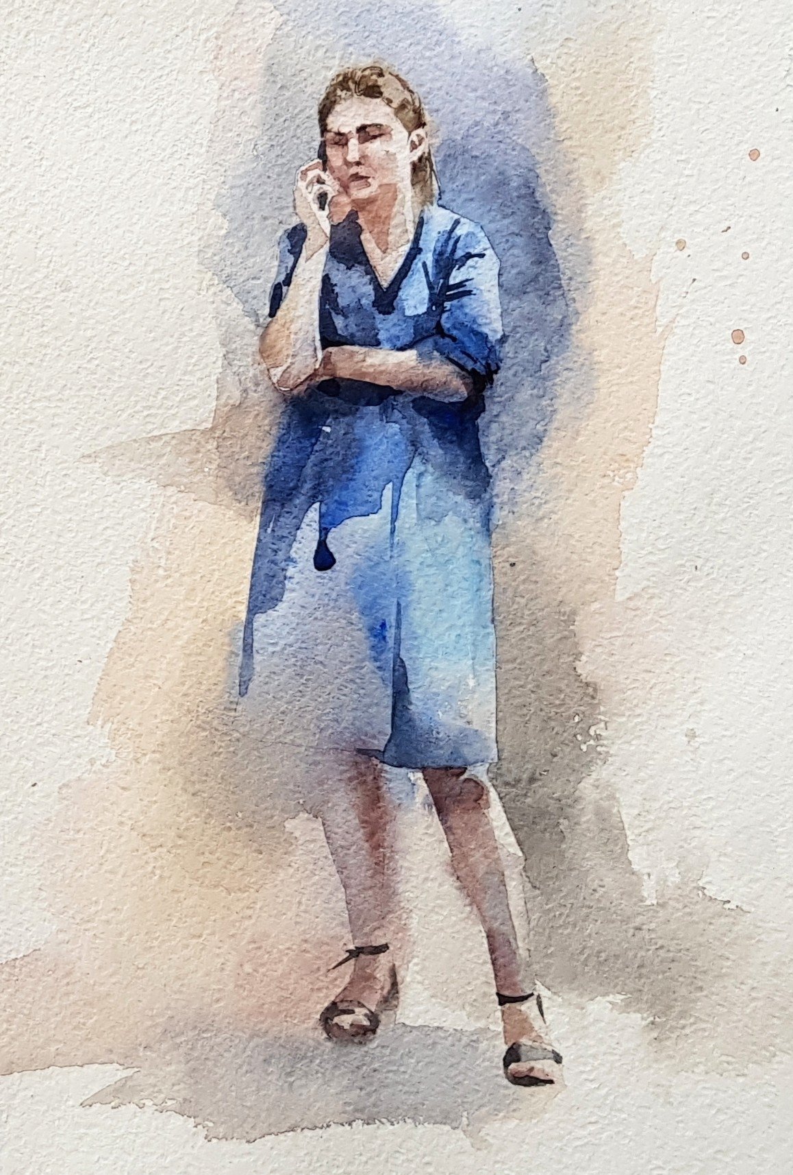 Фигура человека живопись