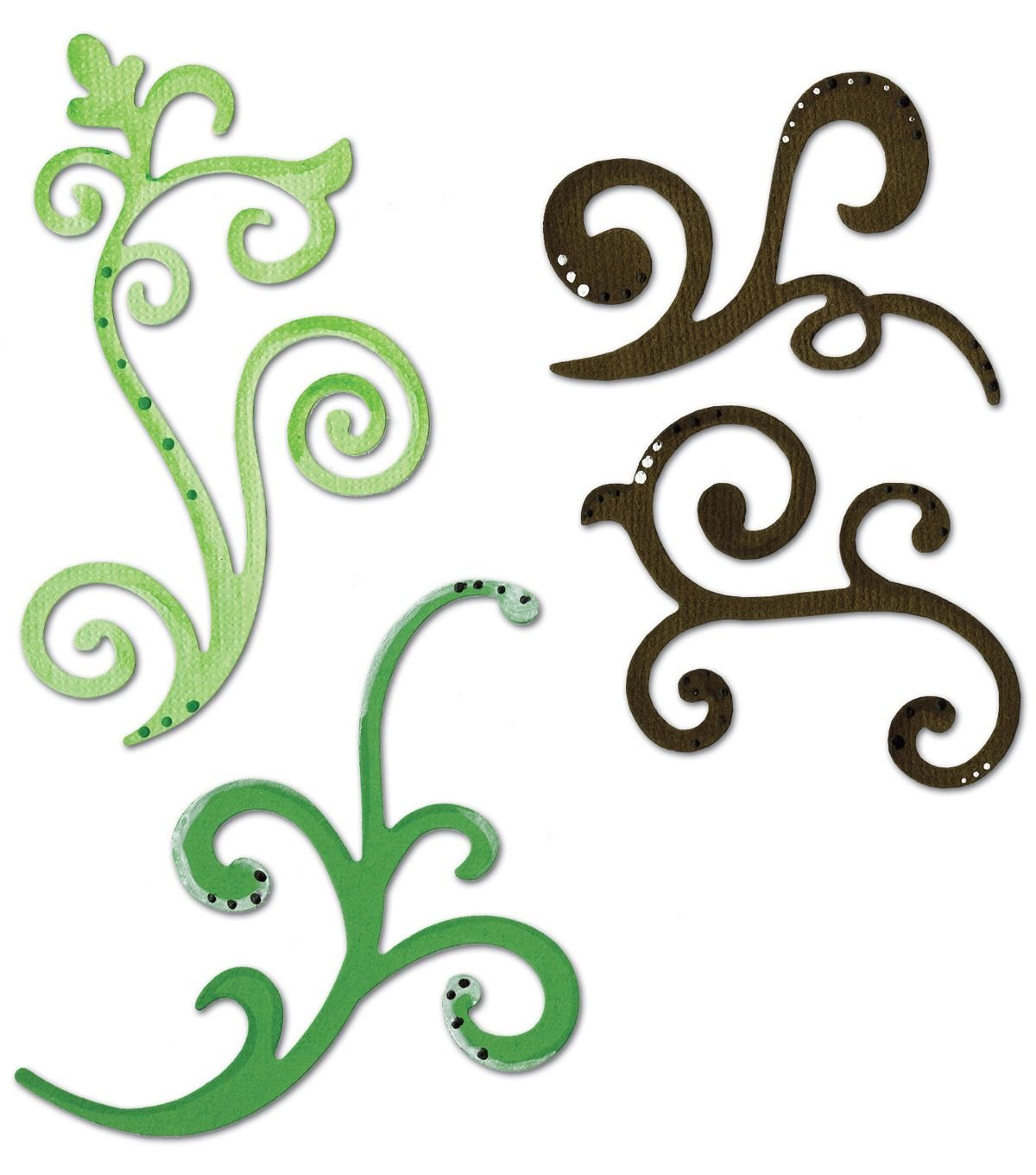 Завитушка декор