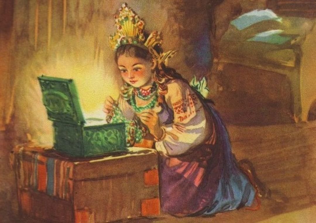 Сказы Бажова Малахитовая шкатулка