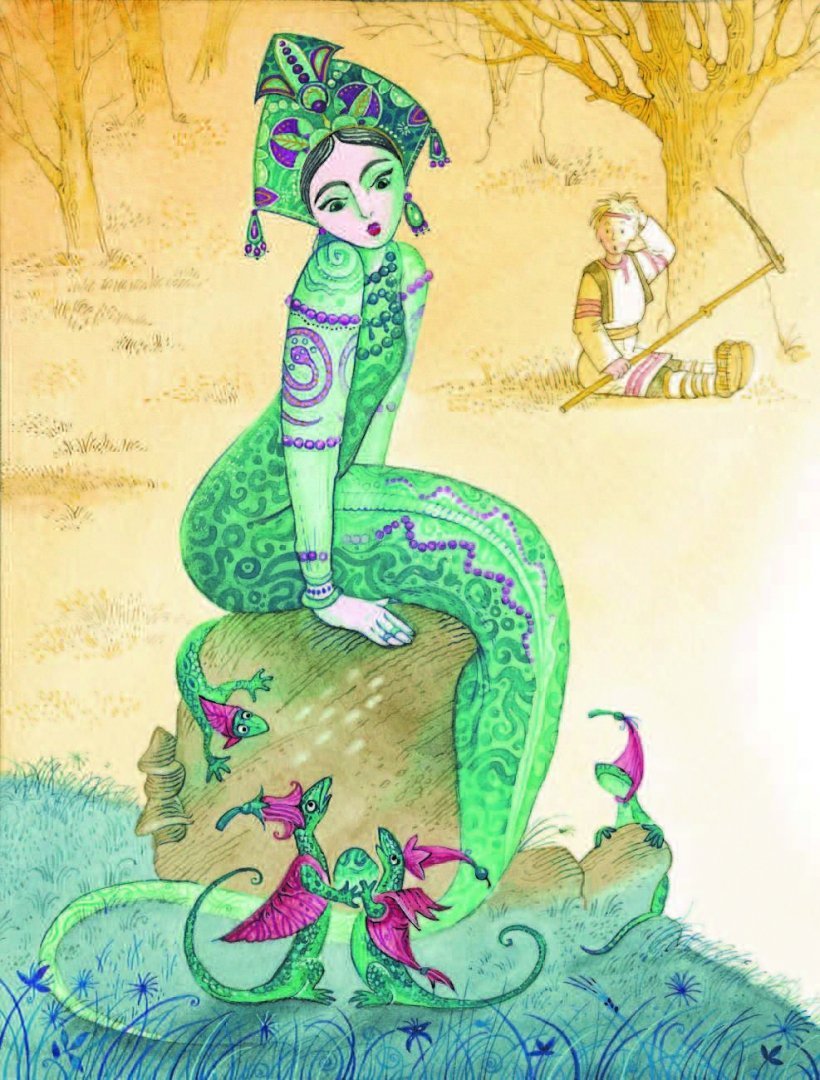 Малахитовая шкатулка Бажова