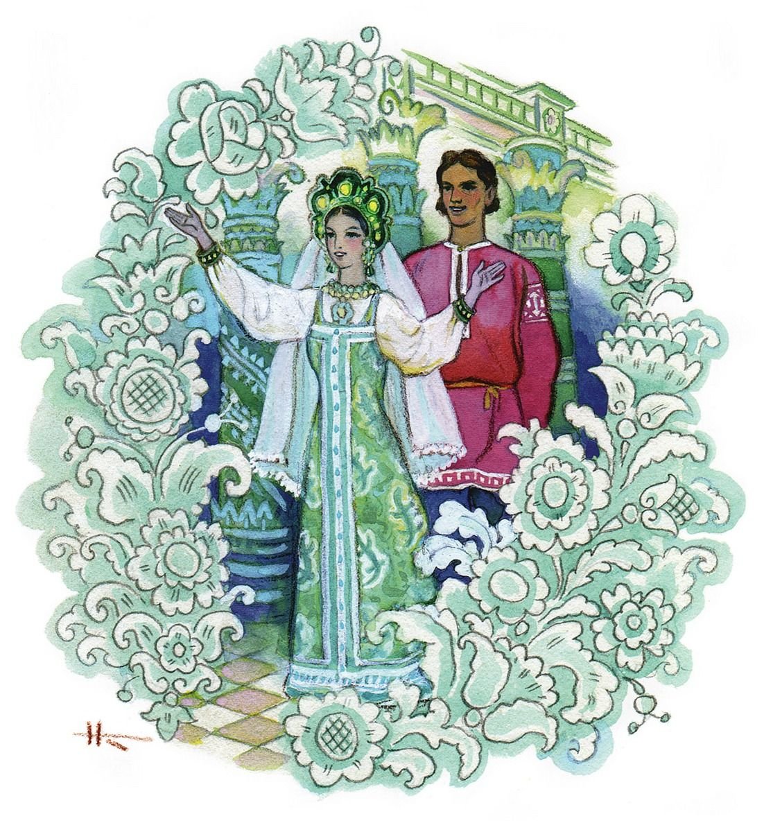 Уральские сказы Бажова Малахитовая шкатулка