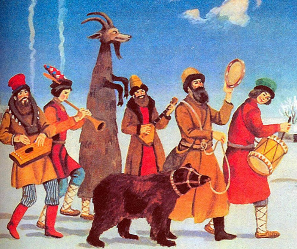 Скоморохи 16 век