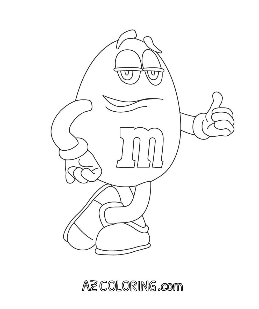 Трафарет m&m