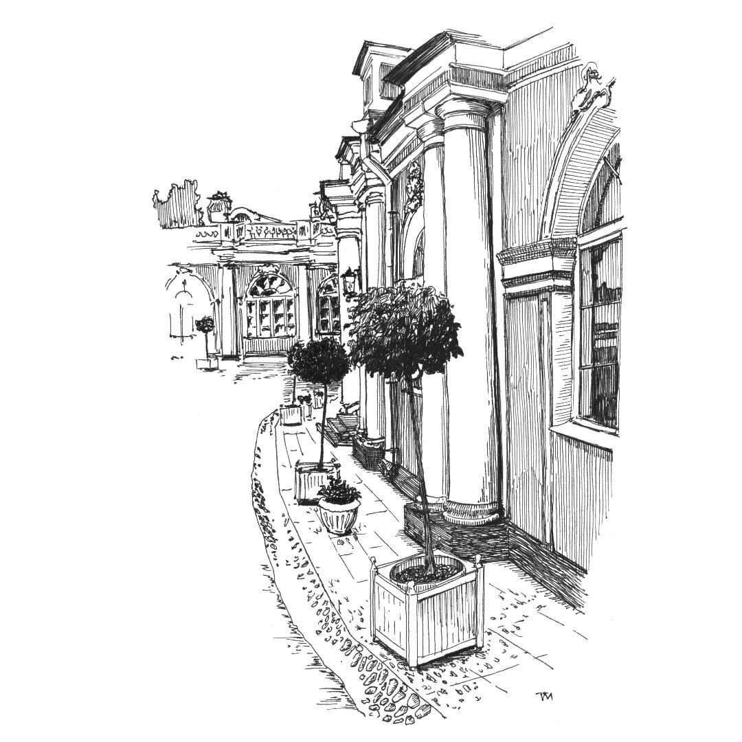 Царское село раскраска