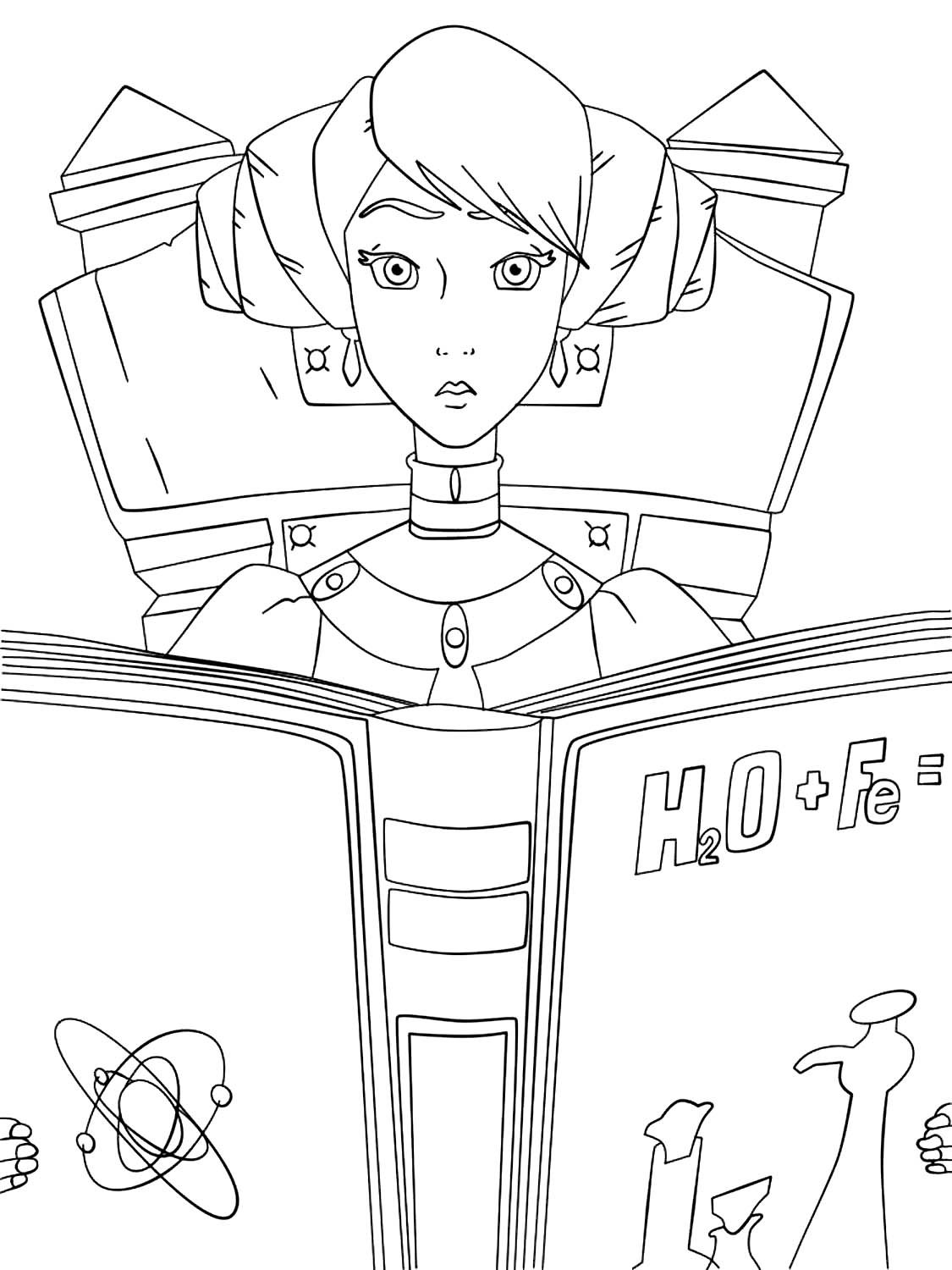 Василиса Премудрая раскраска