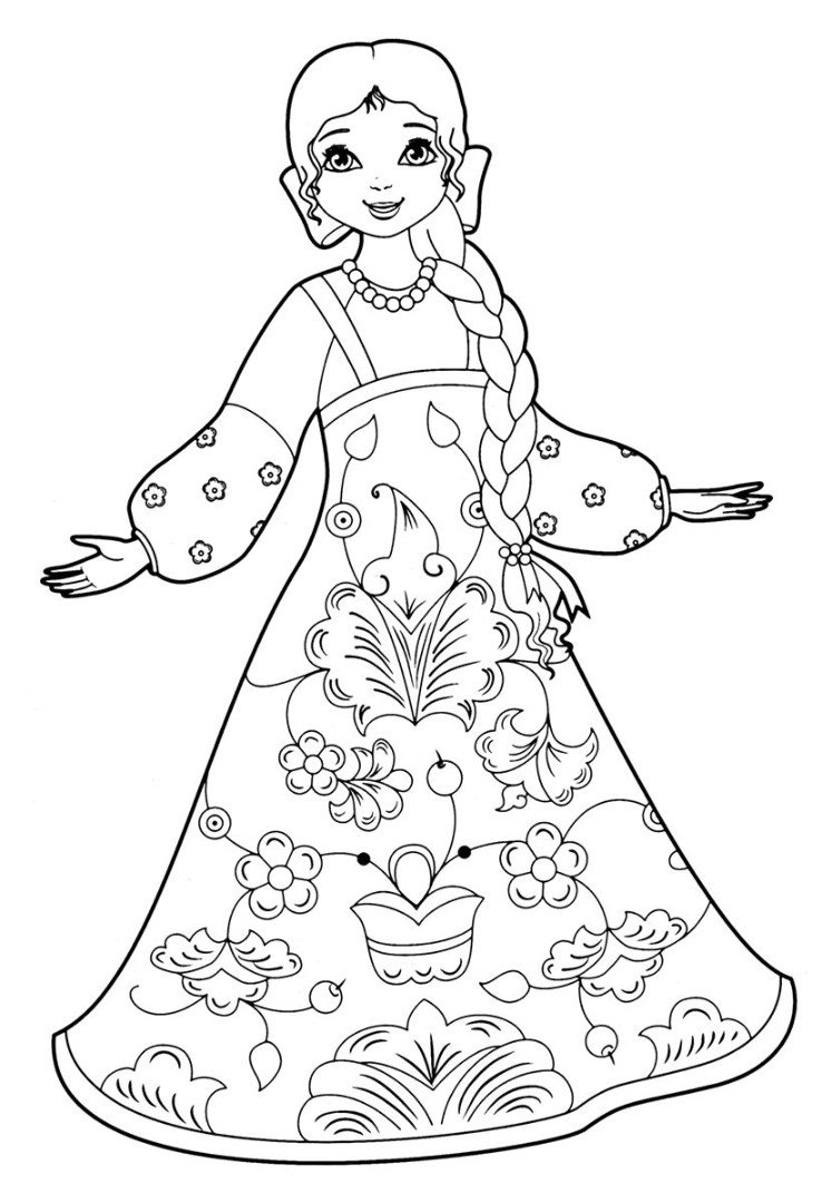 Срисовать царевны