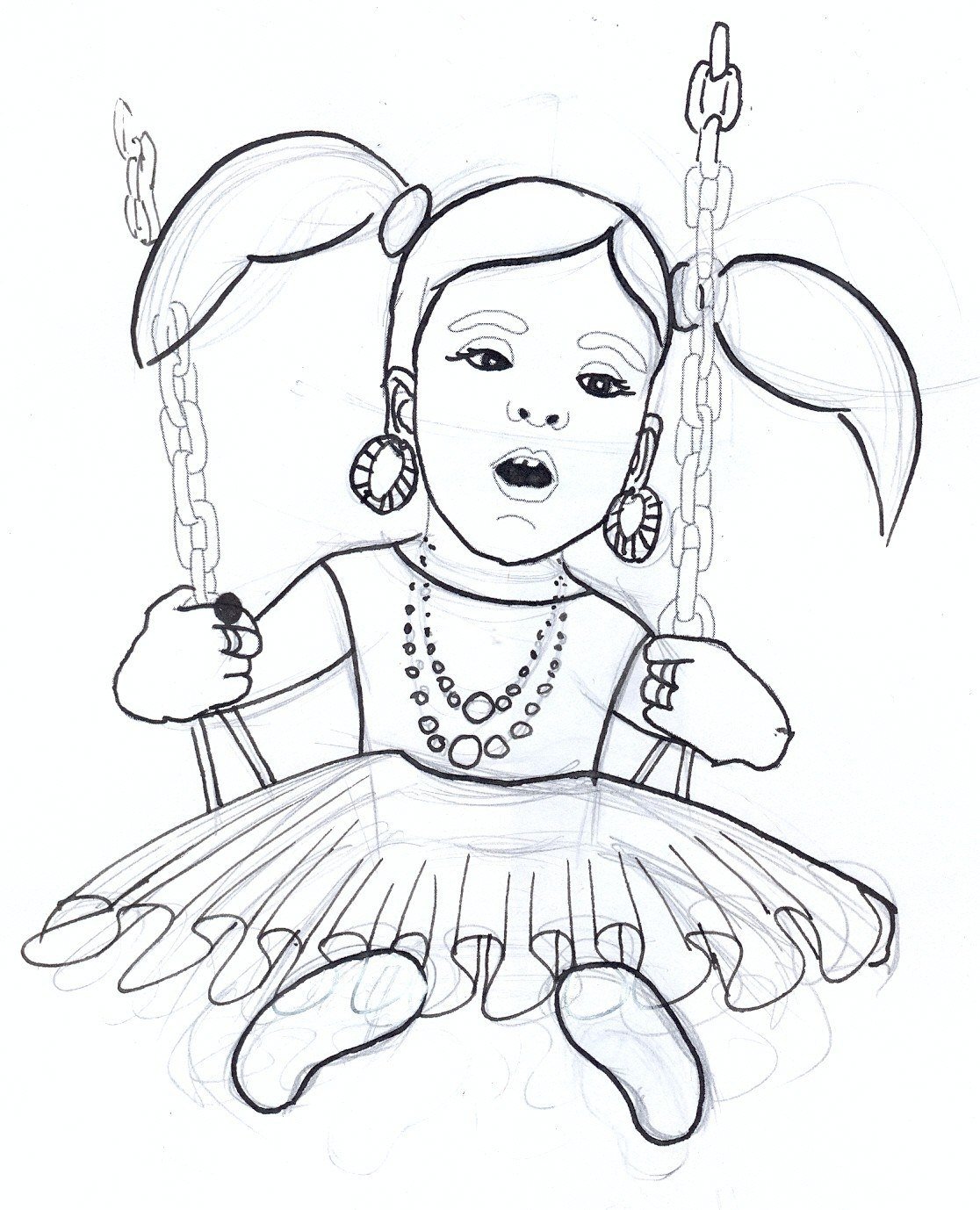 Василиса раскраска