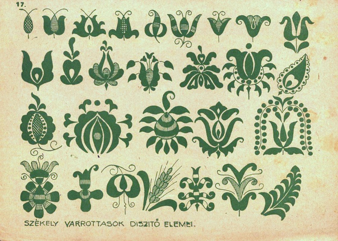 Геометрический орнамент в полосе