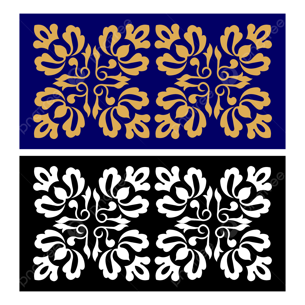 Индонезийский батик зооморфный орнамент