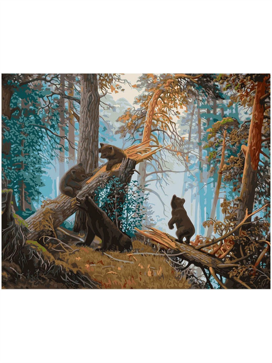 Иван Шишкин. Утро в Сосновом лесу. 1889