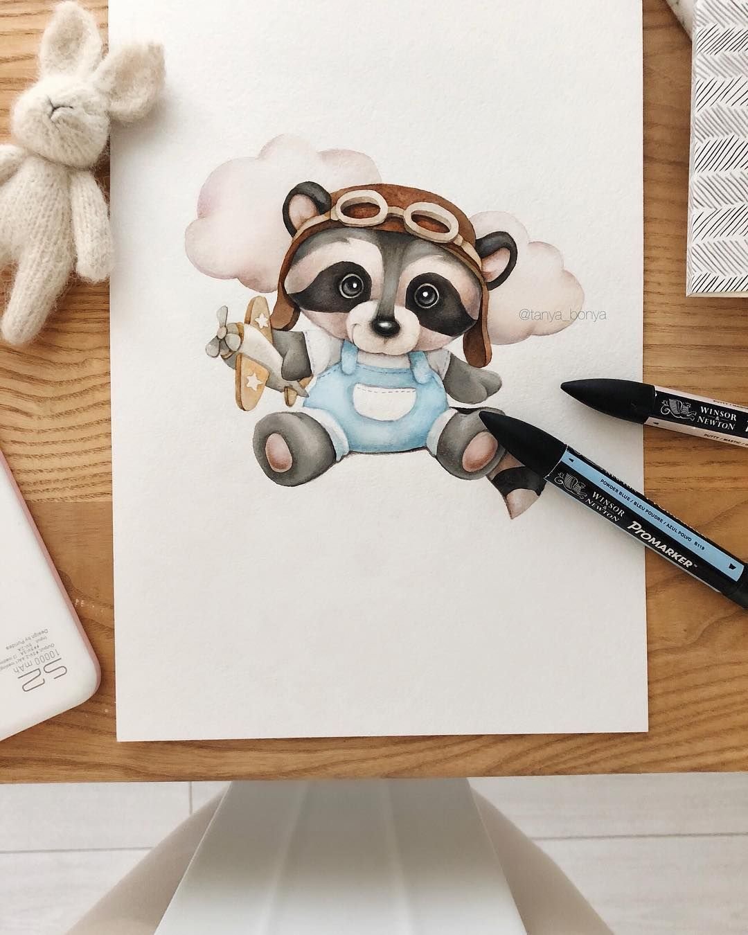 Маленькие мультяшные животные