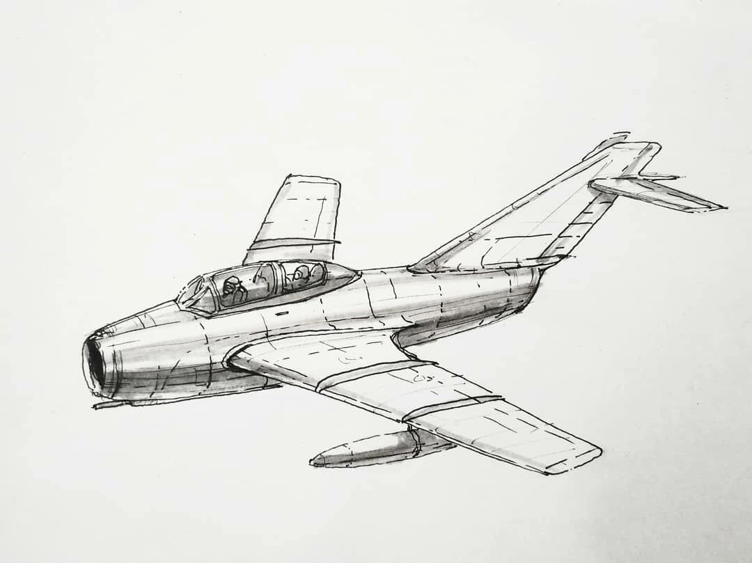 Раскраска истребитель