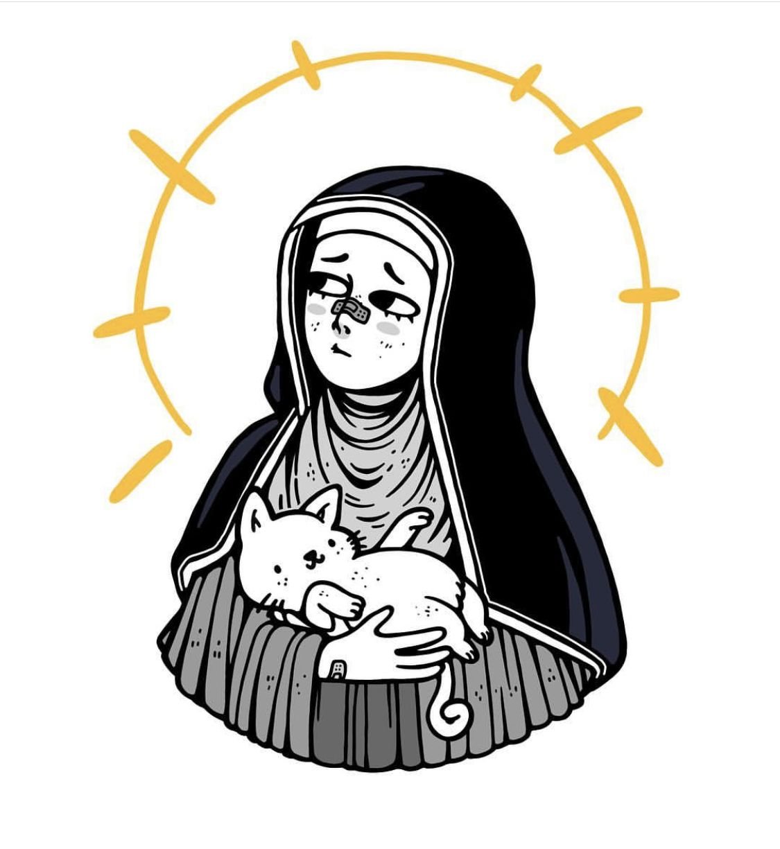 Дева Мария стиль Чикано