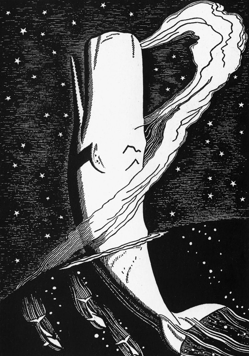 Моби Дик Rockwell Kent