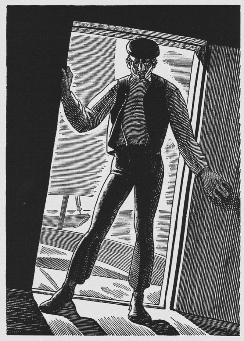 Рокуэлл Кент Гравюры Моби Дик