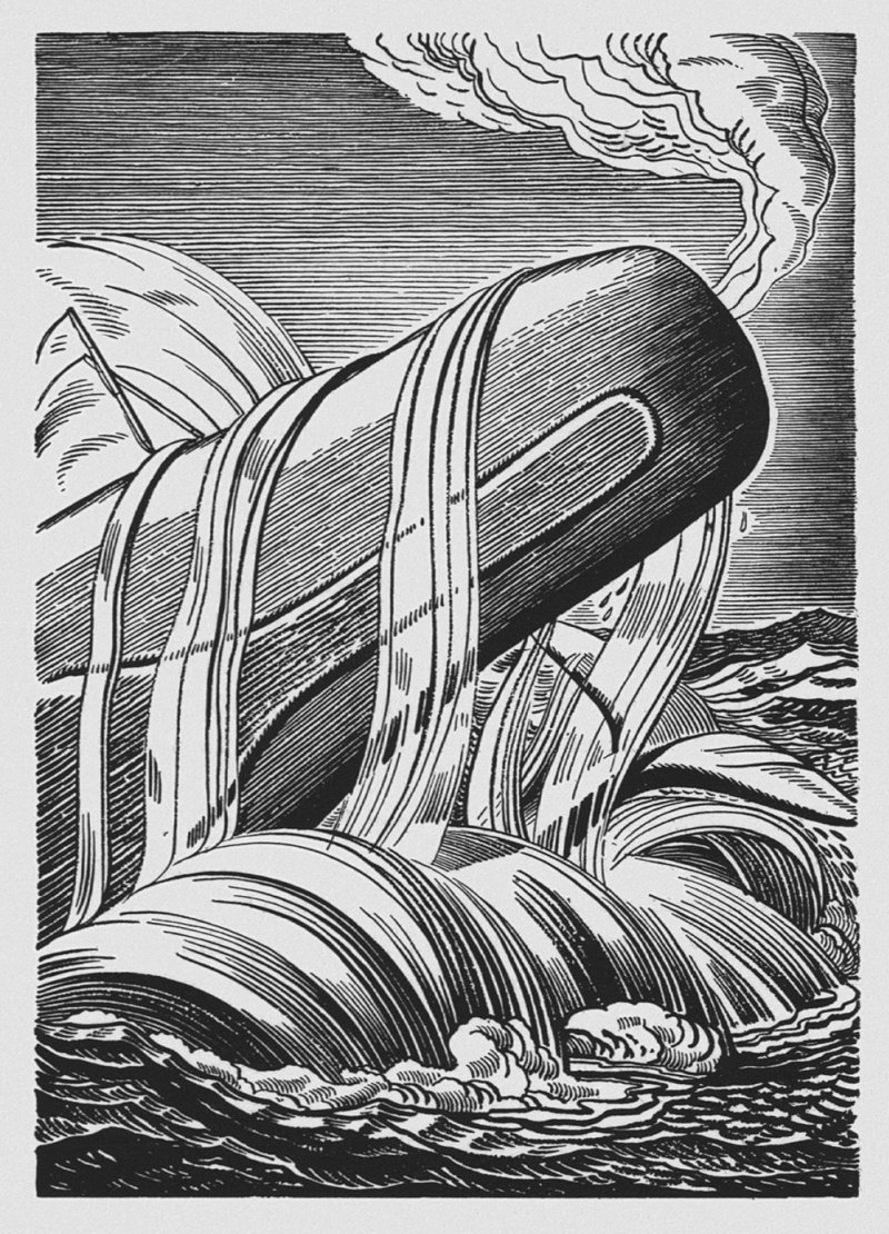 Рокуэлл Кент Графика Моби Дик