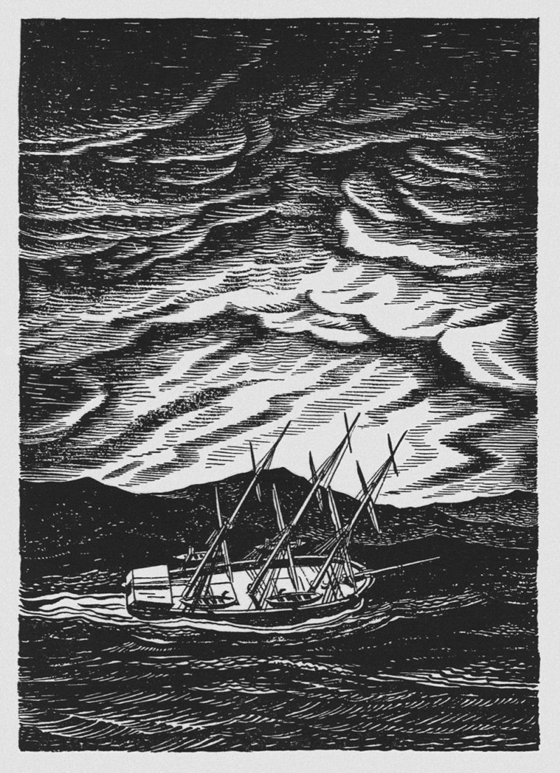 Кент рокуэлл иллюстрации моби дик