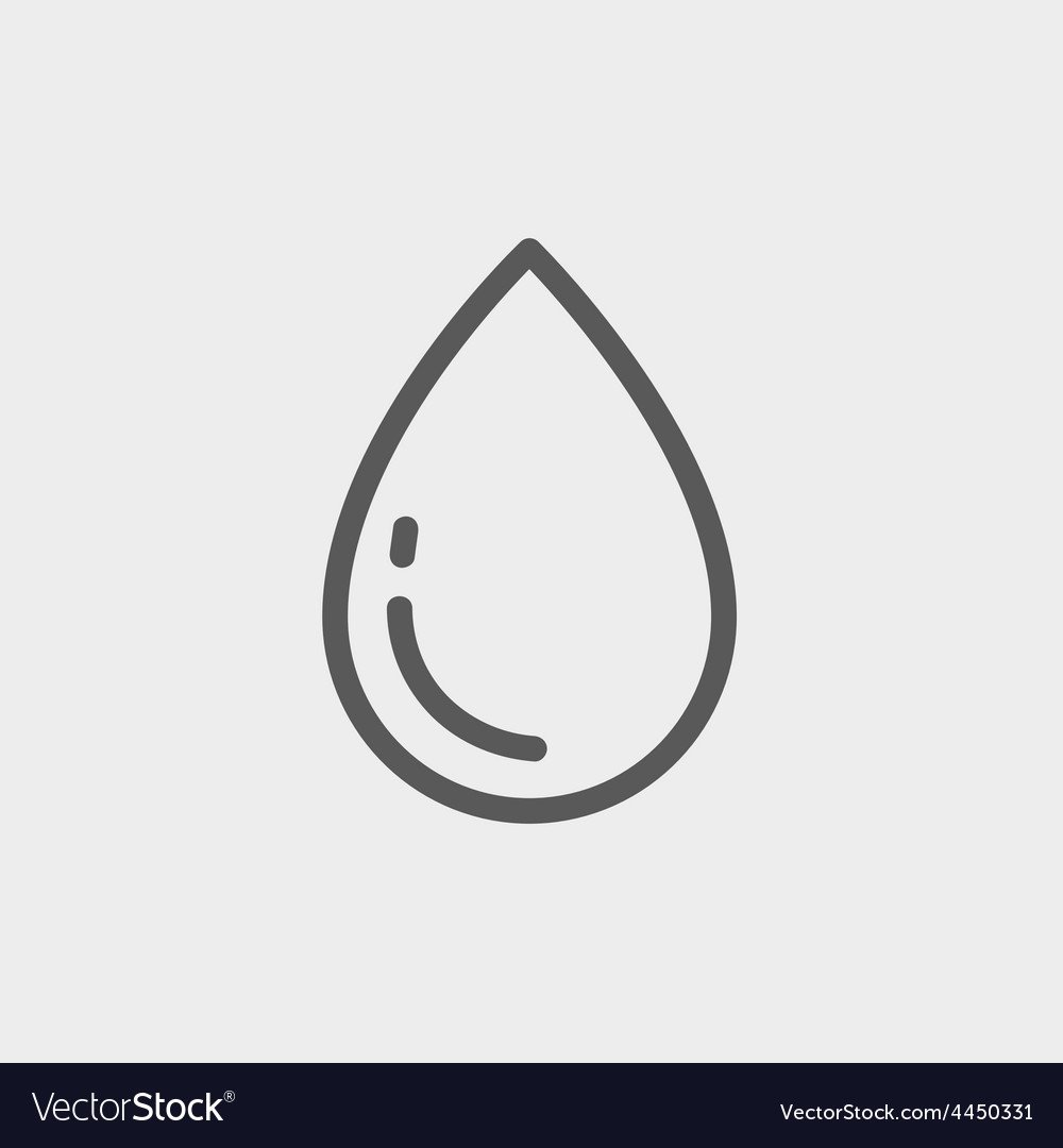 Капля эскиз