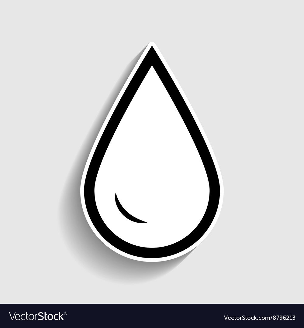 Капля воды рисунок для детей