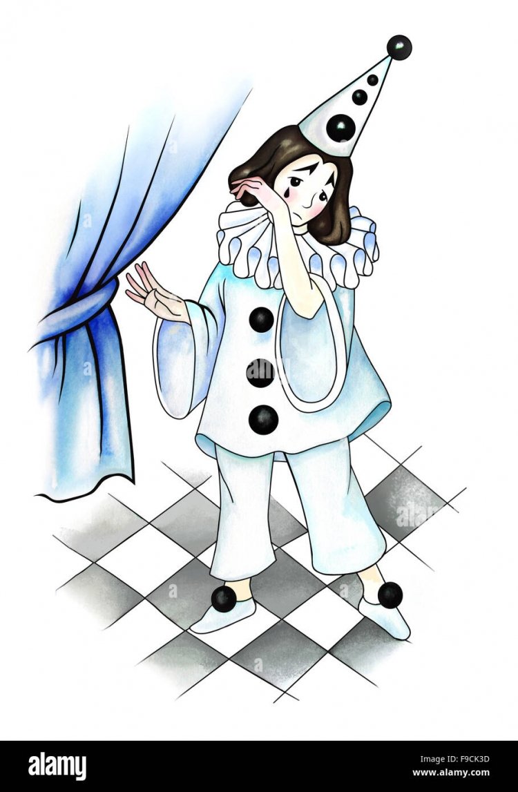 Герои Буратино Арлекин