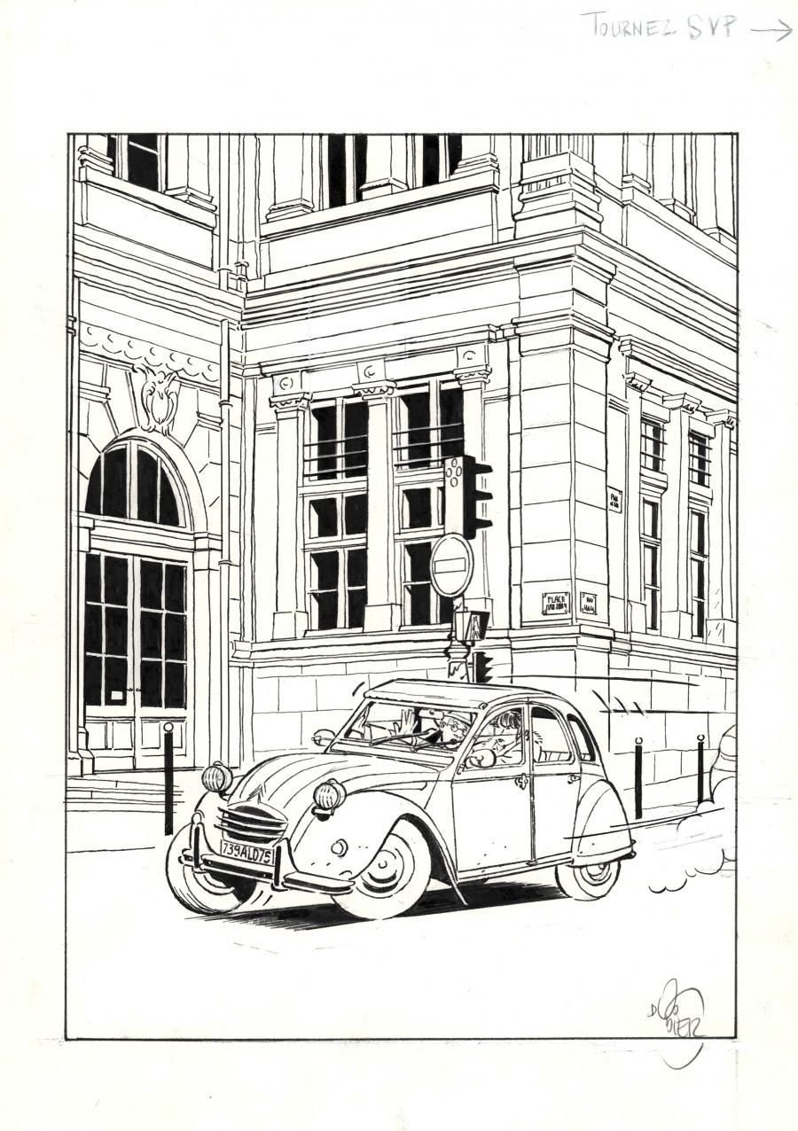 Автомобили Франции. Раскраска