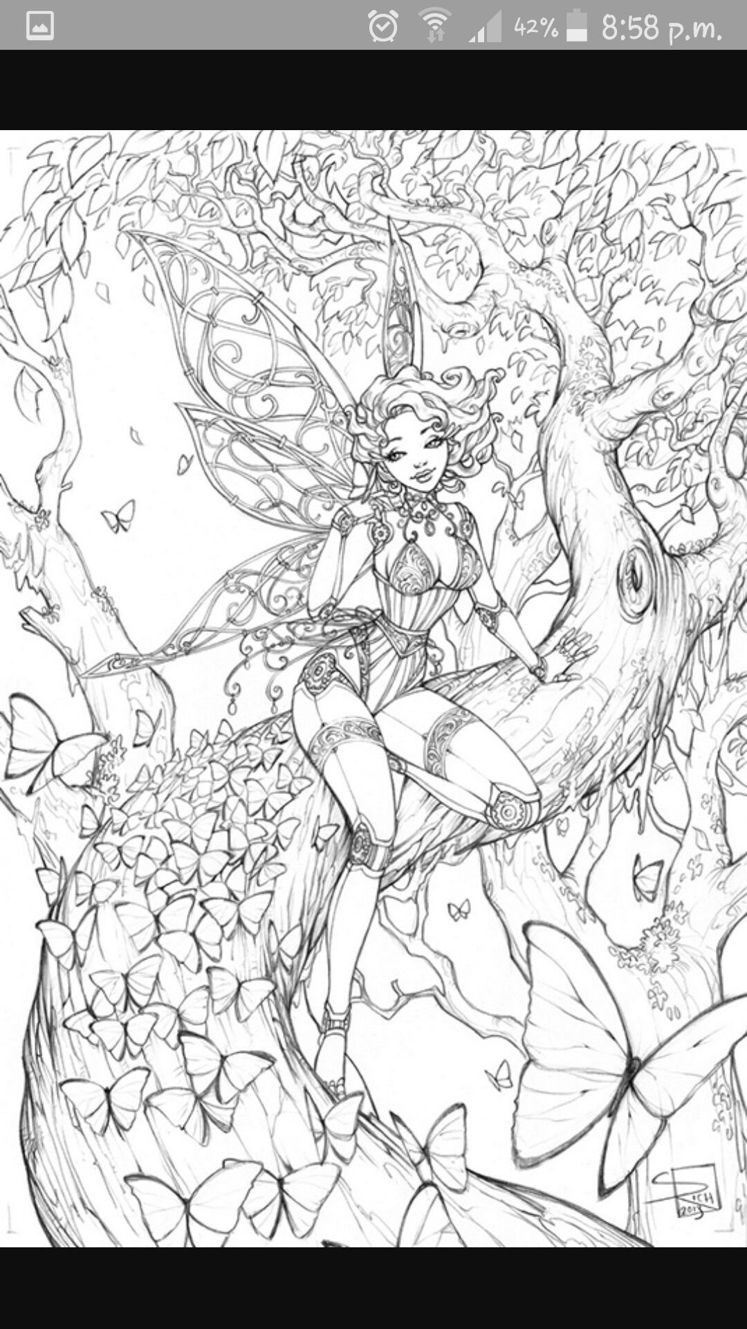 Раскраски фэнтези