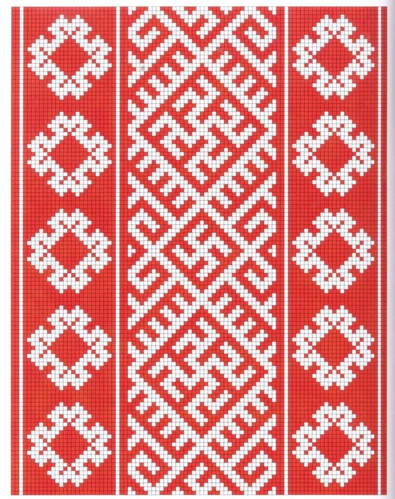 Свастичные узоры славян