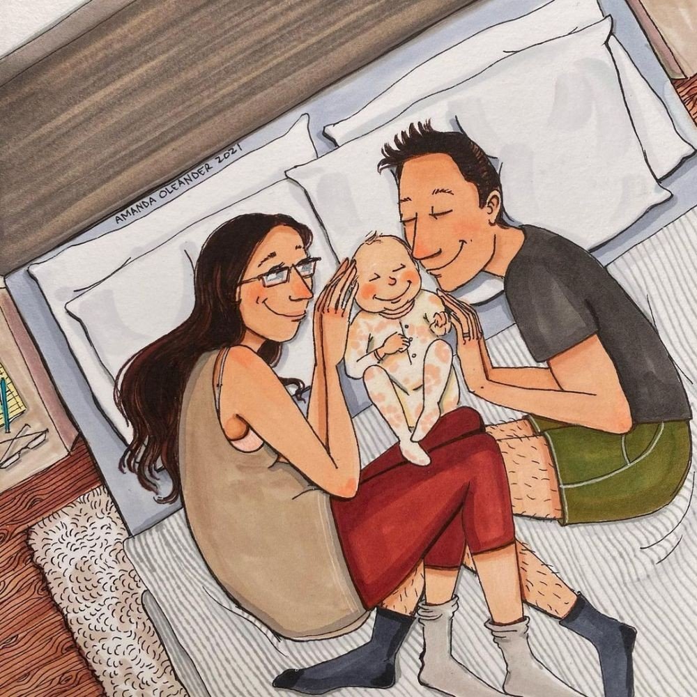 Человек гуляет с собакой акварель