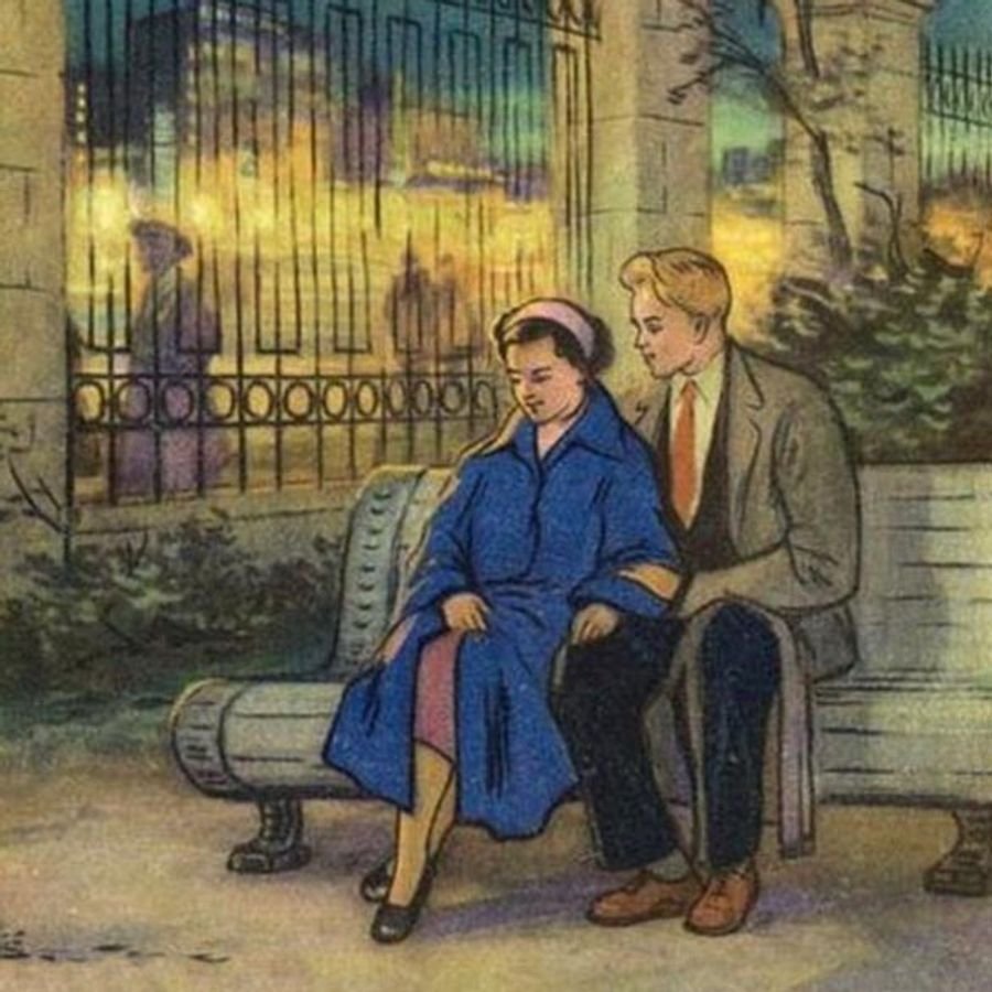 Маша Миша иллюстрация акварель