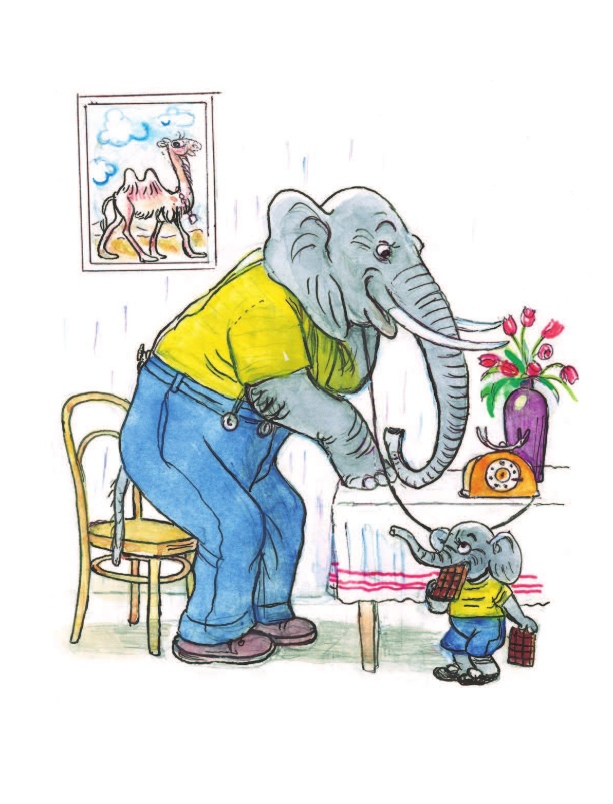 Корней Чуковский слон Сутеев