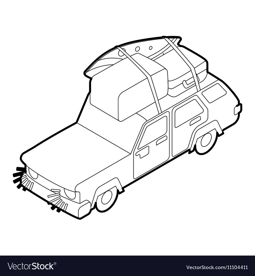 Ларгус сзади раскраска