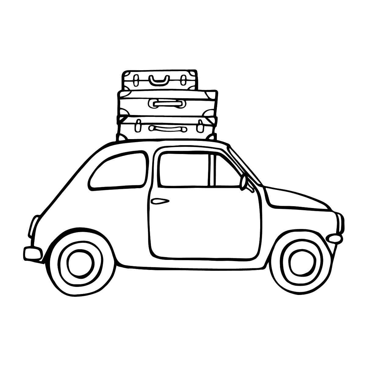 Разукрашки Форд Виктория Полицейская