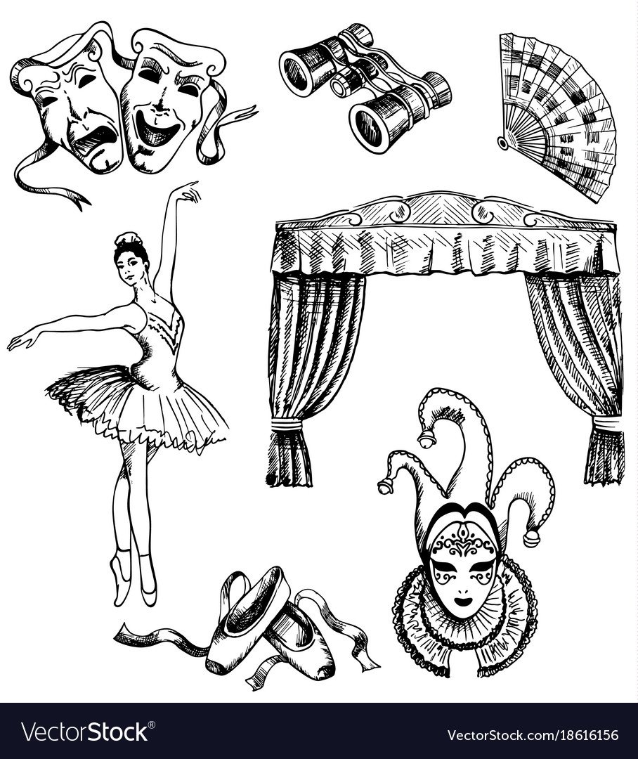 Театр оперы и балета Новосибирск раскраска