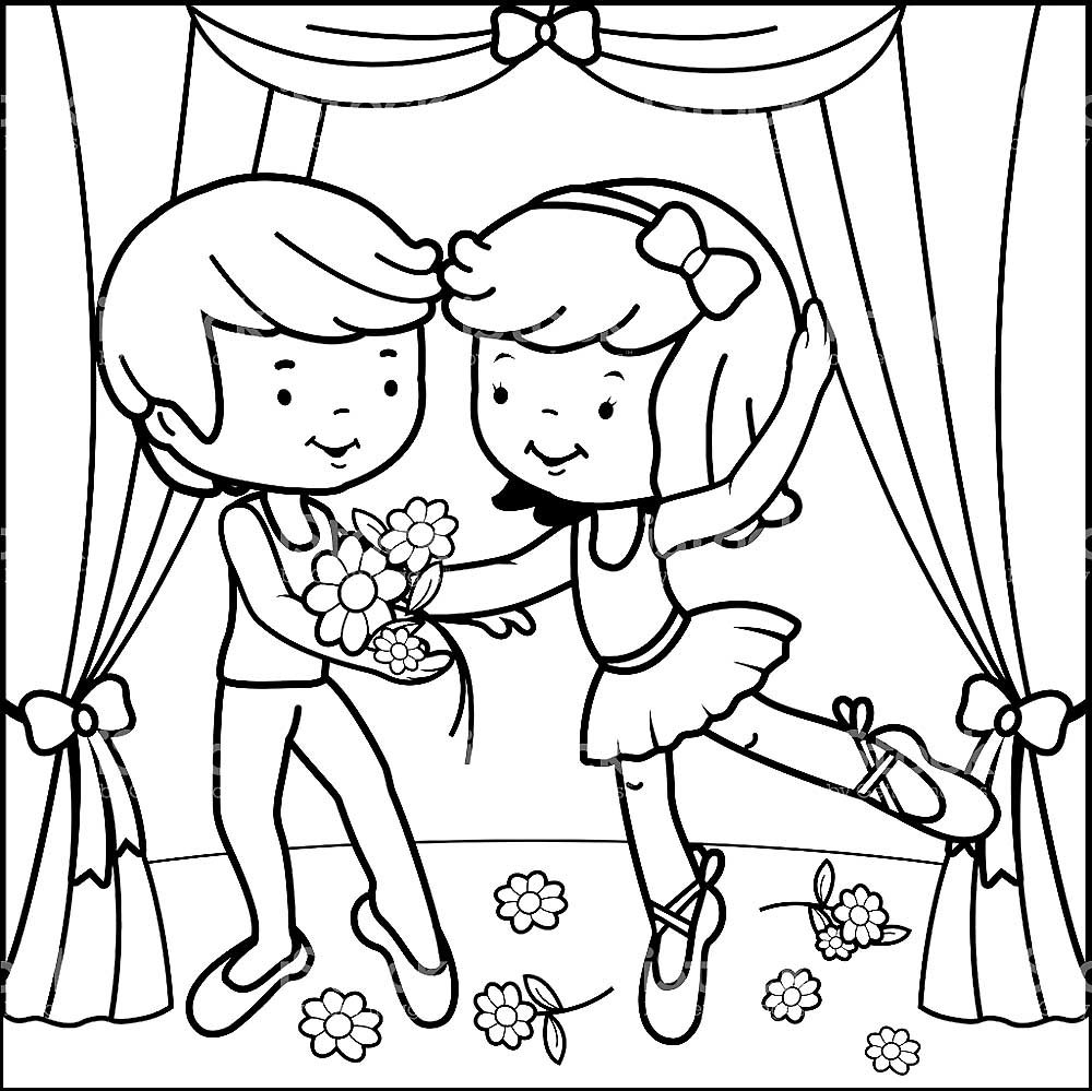 Театральные маски черно белые