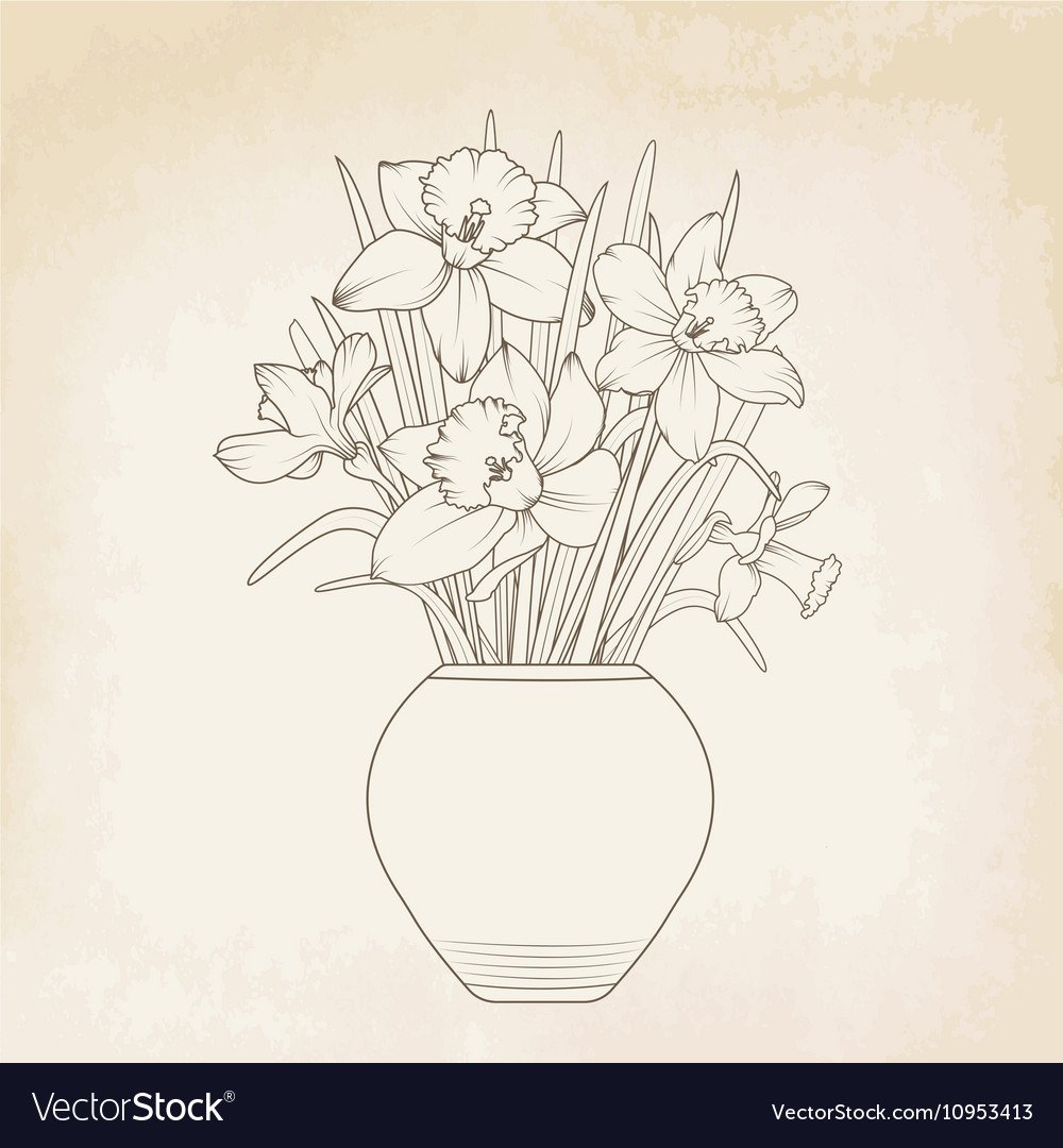 Ландыш раскраска