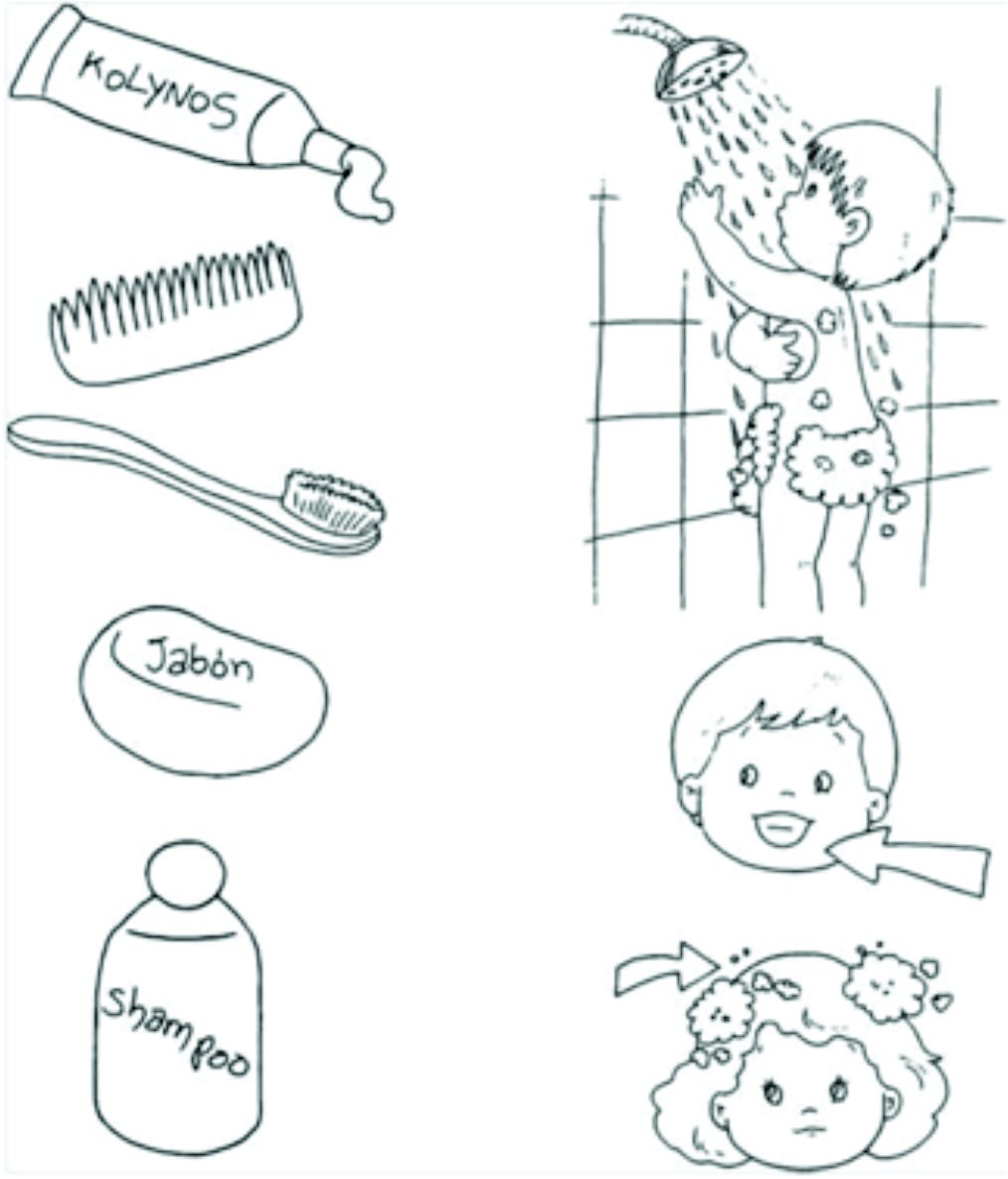Раскраски об умывании для детей
