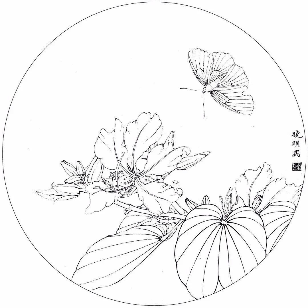 Живопись гунби контуры гунби