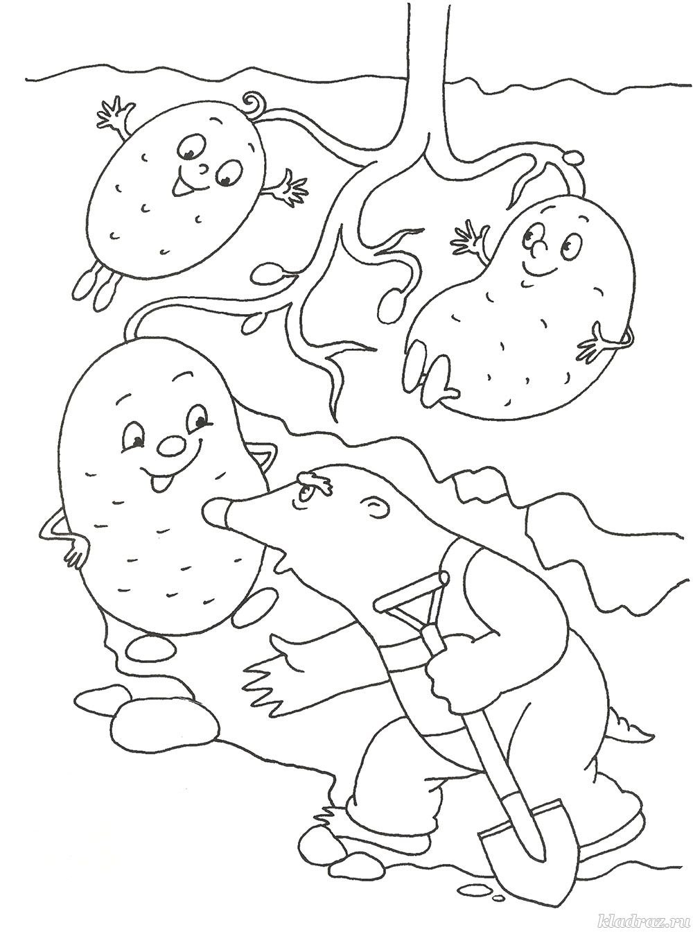 Рисунки кротов