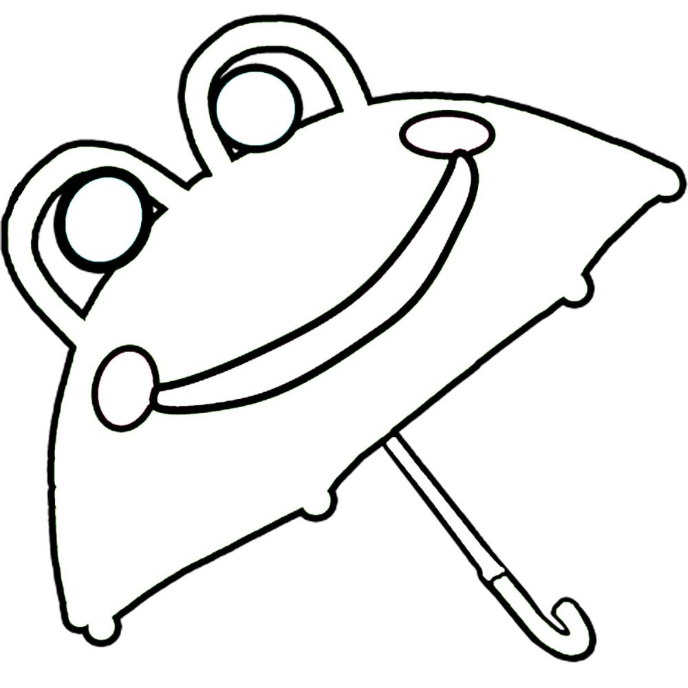 Мышь с зонтом