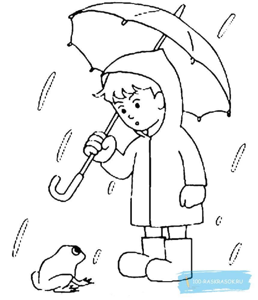 Лягушка на бревне раскраска