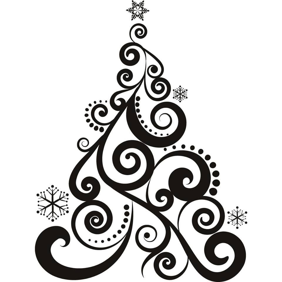 Елка из узоров