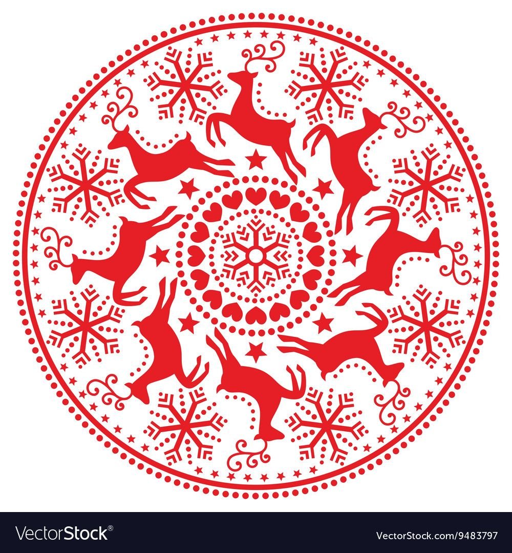 Новогодние узоры на окна