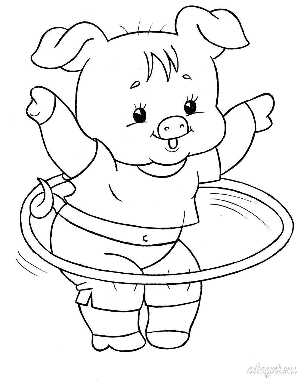 Раскраска Олимпийские игры