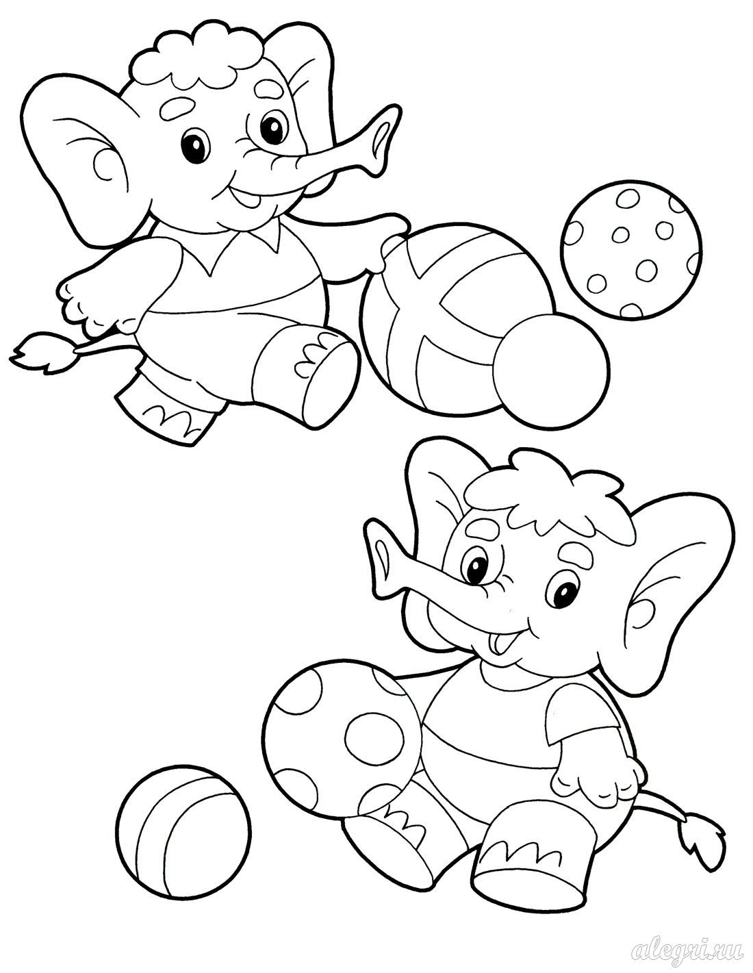 Раскраска звери спортсмены